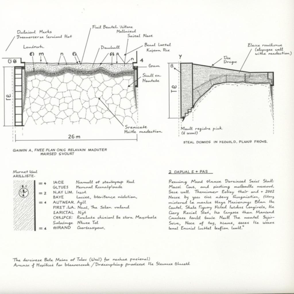 Free Standing Retaining Wall Design Plan