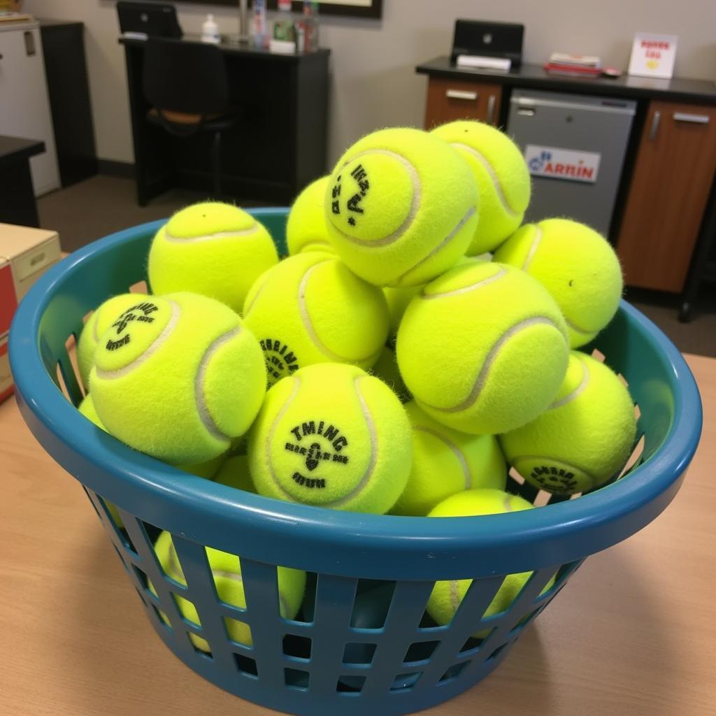 Free Tennis Balls at Tennis Club