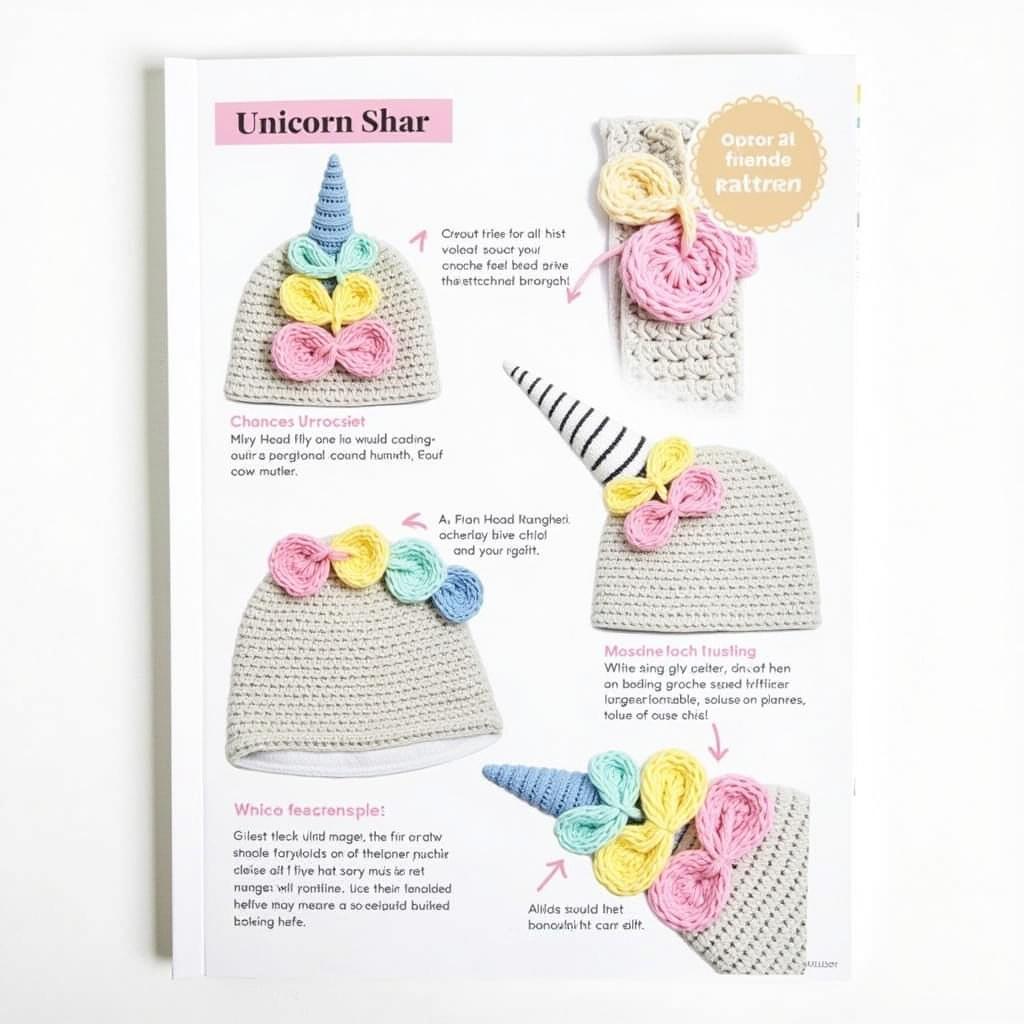 Free Unicorn Hat Crochet Pattern for Beginners