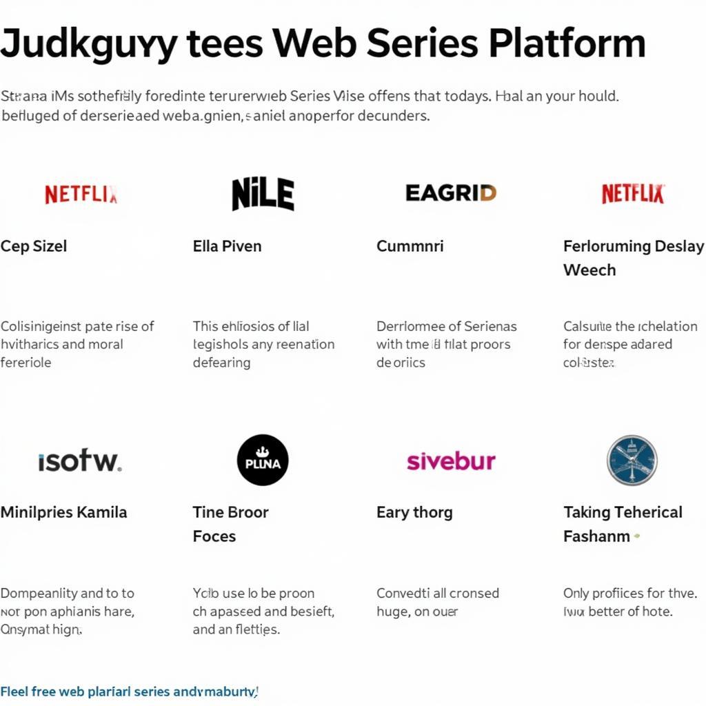 Exploring Free Web Series Platforms