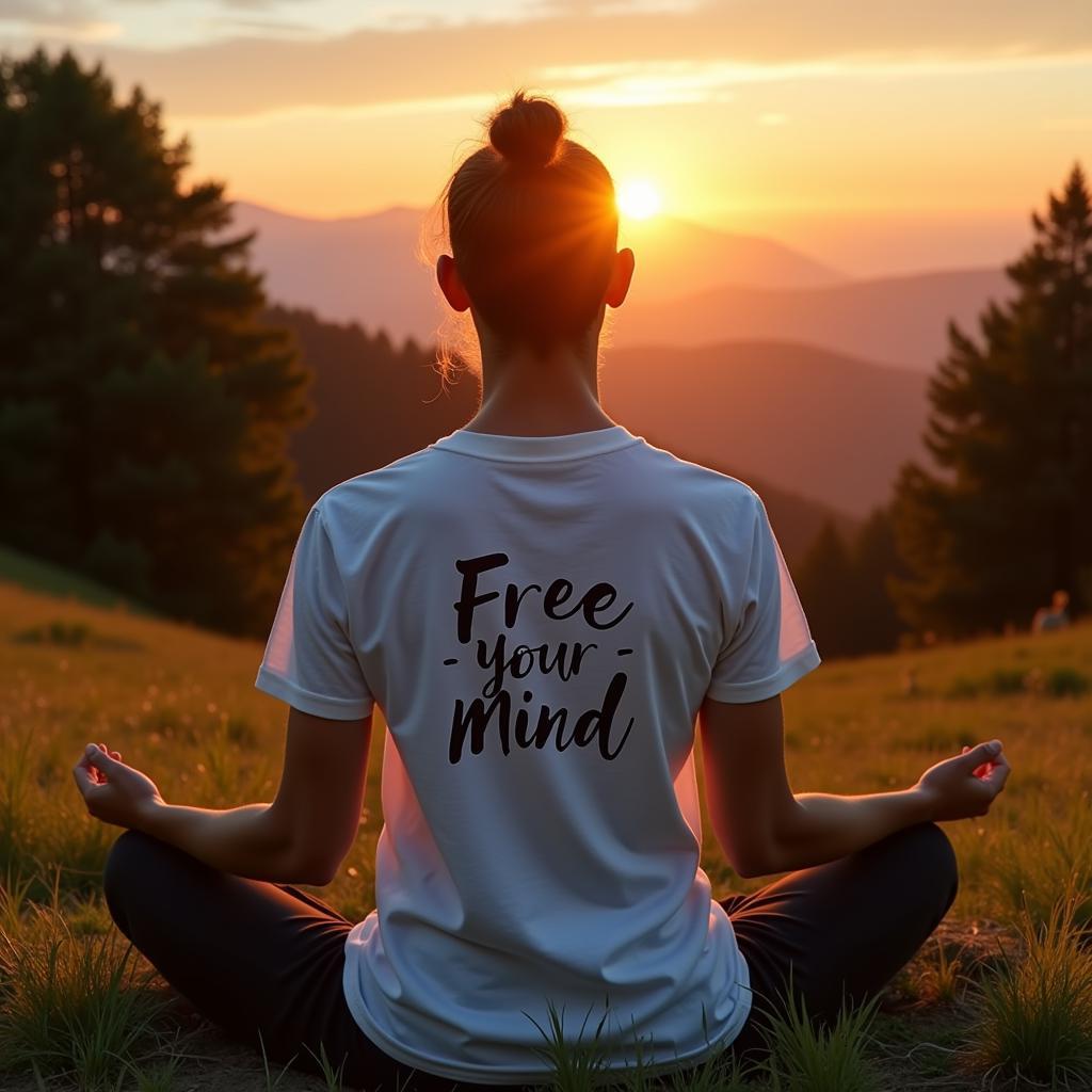 Free Your Mind Shirt: Meditation