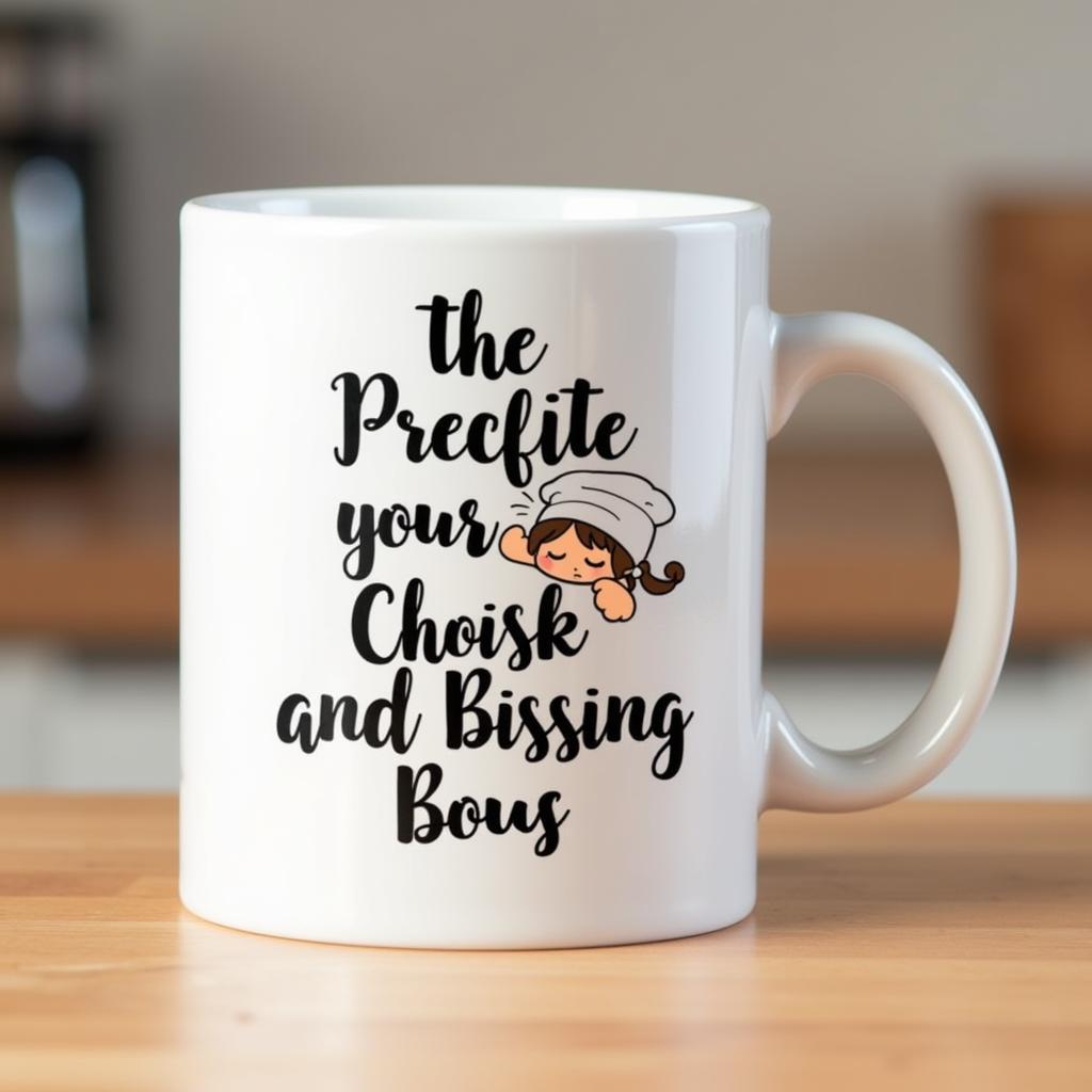 Personalized Mug with a Funny Kitchen SVG Design