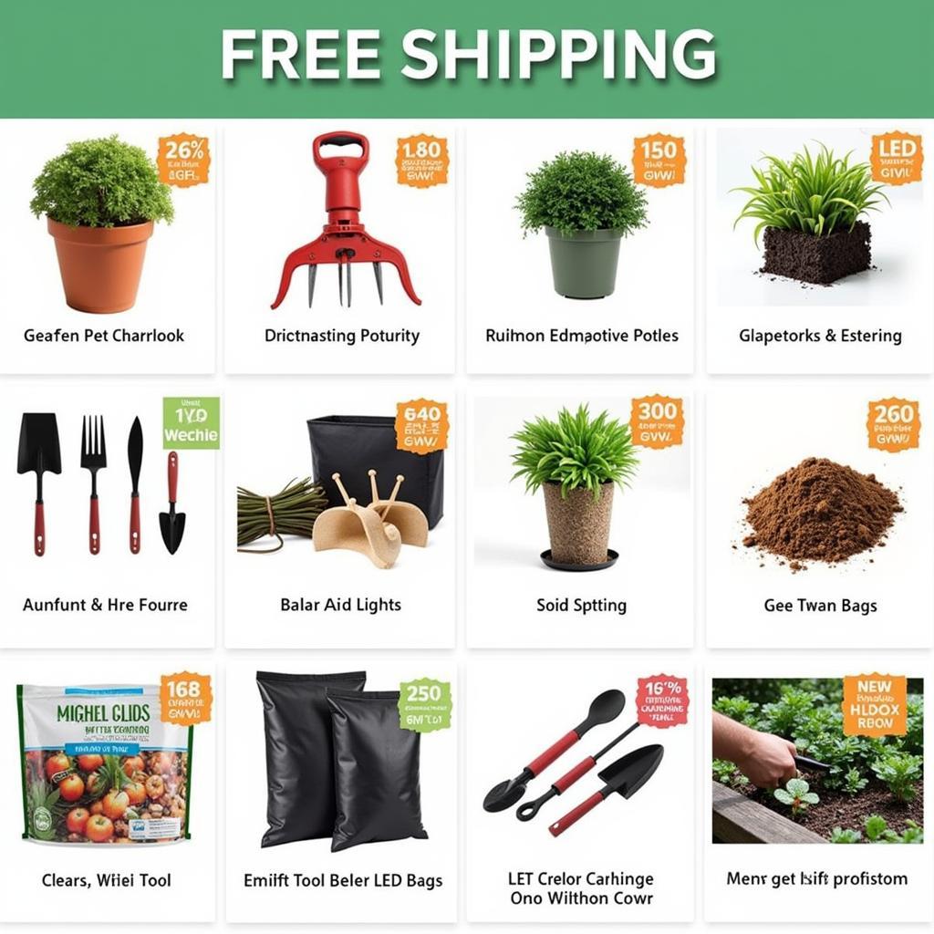 Gardening essentials with free shipping