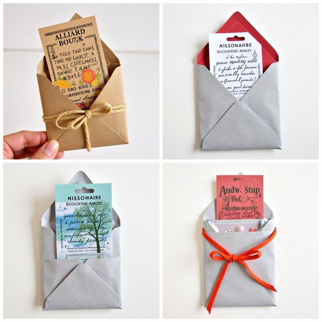 Gifting Colored Winter Bookmarks