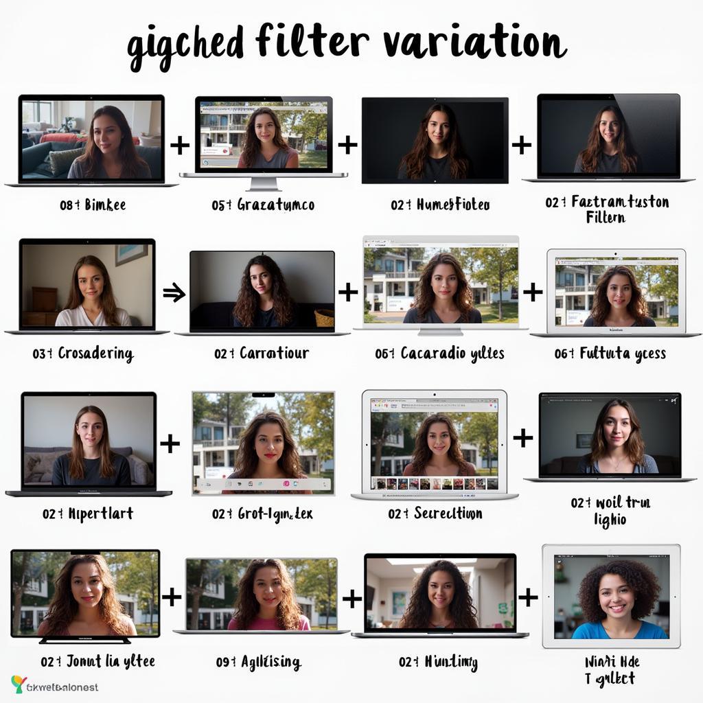 Gigachad Filter Variations