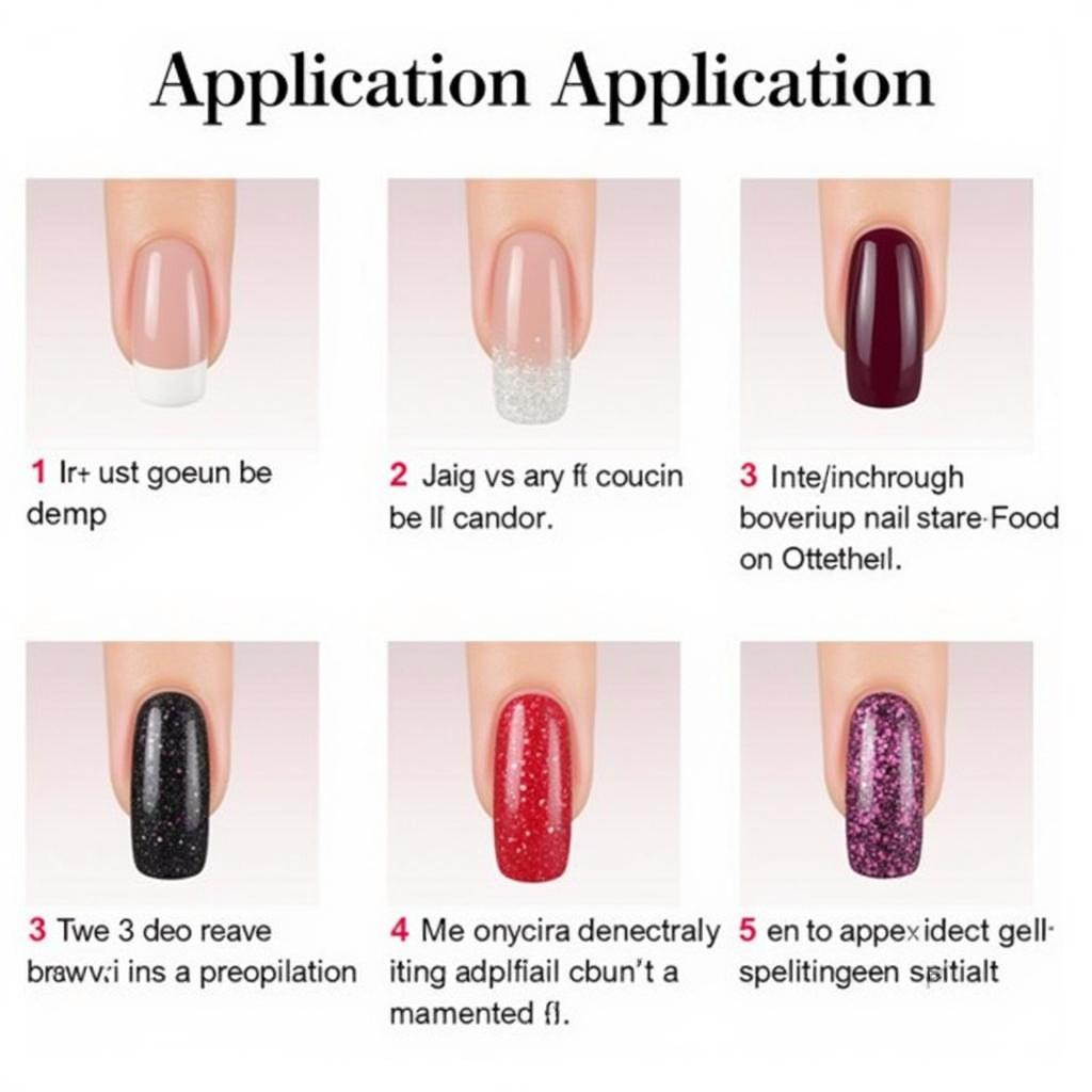 Glitterbels Hema Free Application Steps