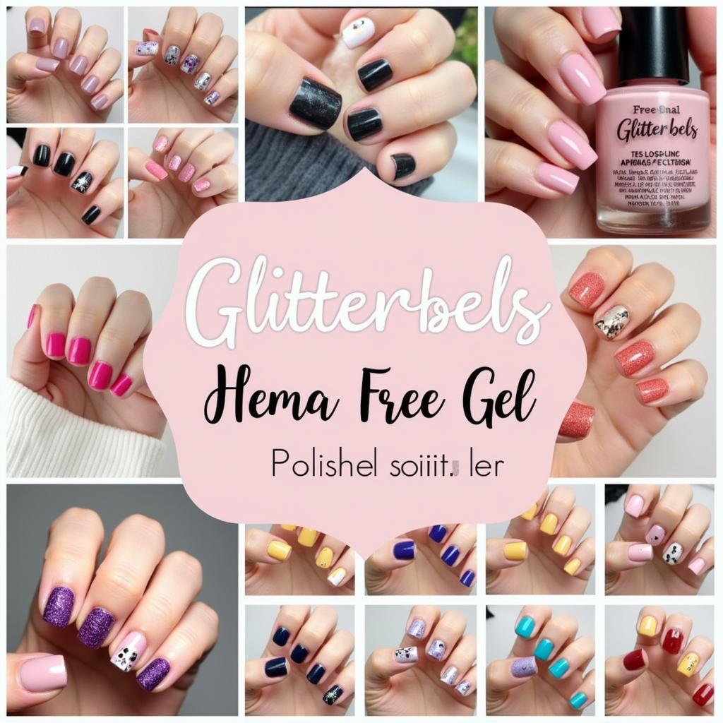 Glitterbels Hema Free Nail Art Designs