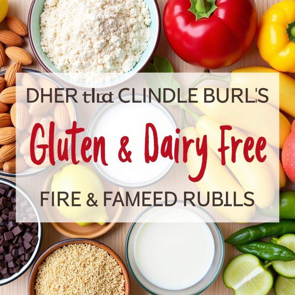 A Variety of Gluten and Dairy-Free Ingredients