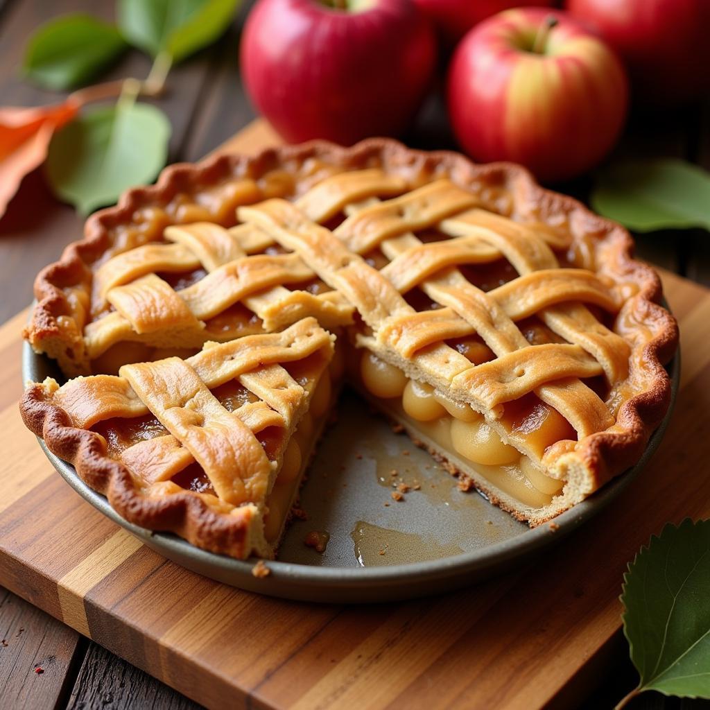 Gluten-Free Apple Pie with Lattice Crust