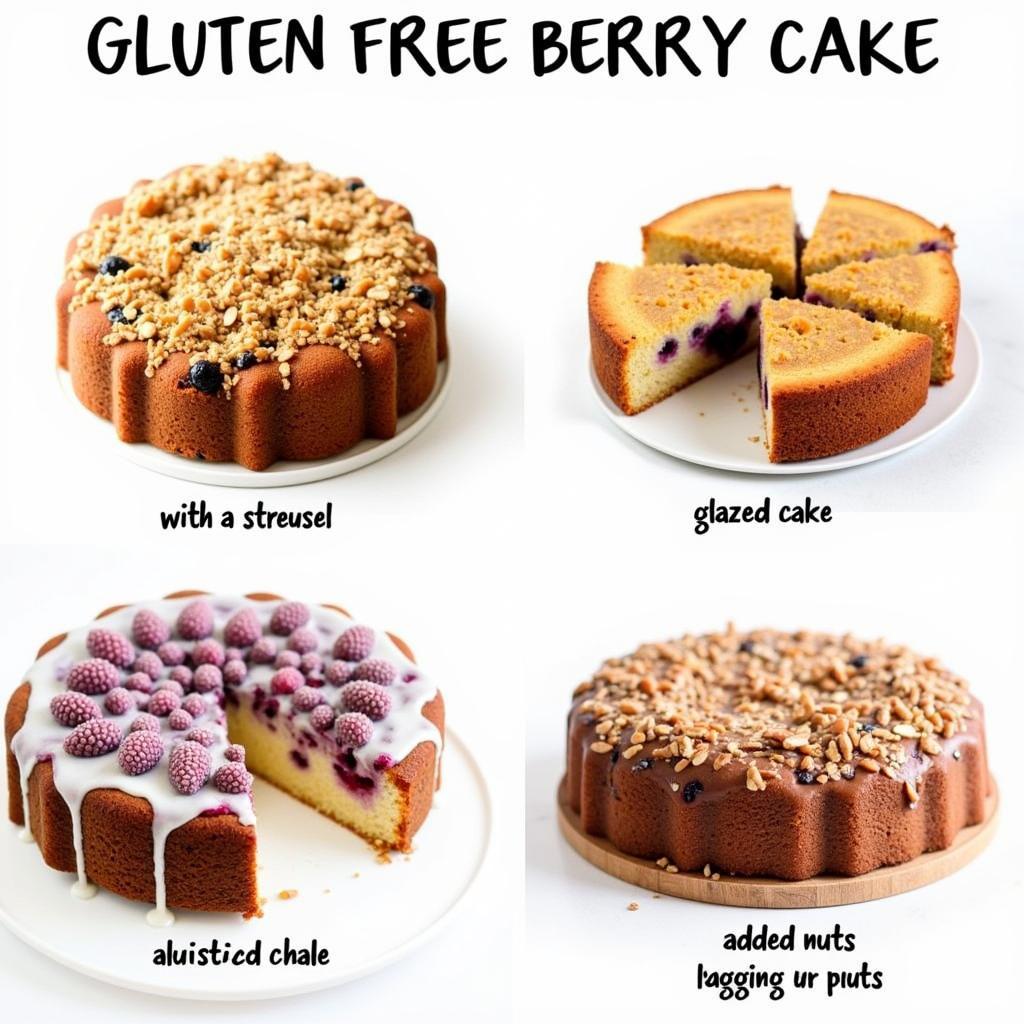 Gluten-Free Berry Cake Variations