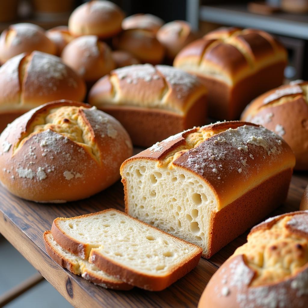 Gluten-free bread at a Great Harvest bakery