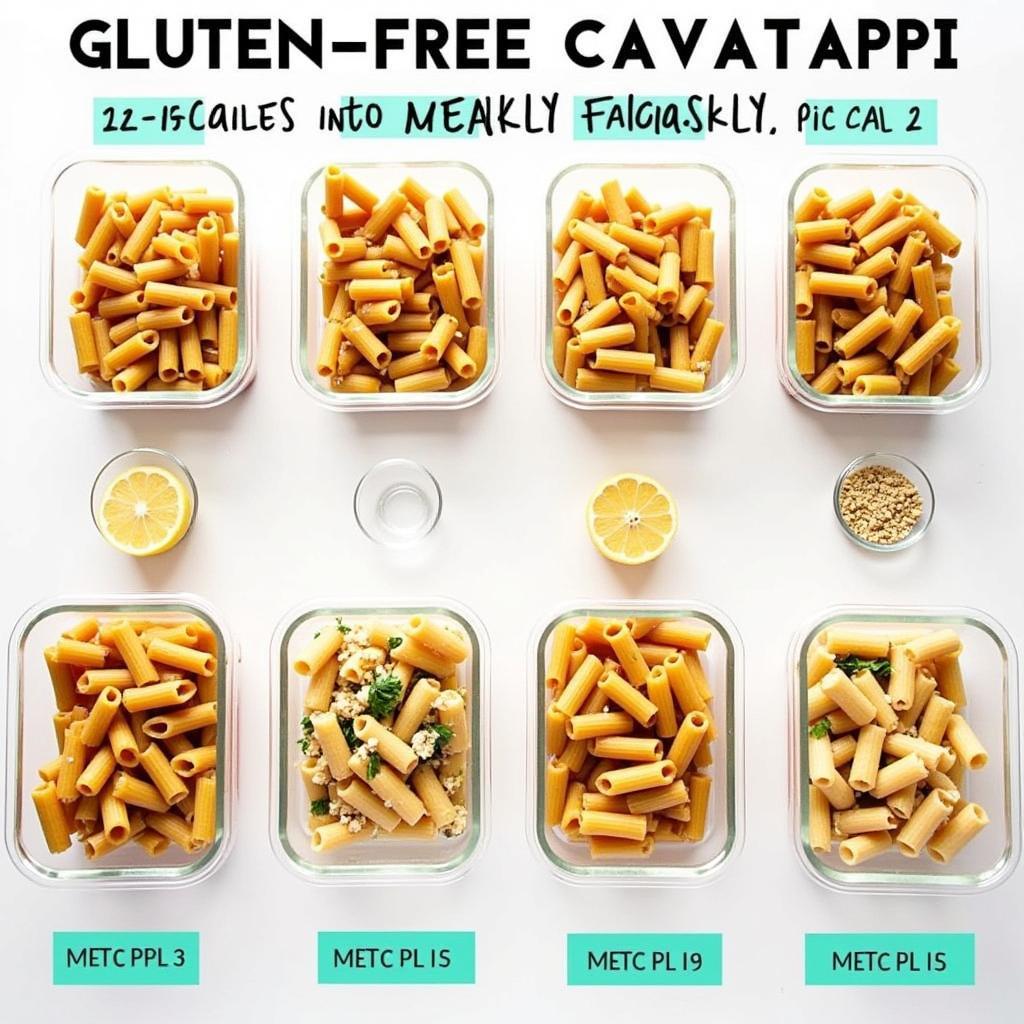 Gluten-Free Cavatappi Meal Prep Ideas