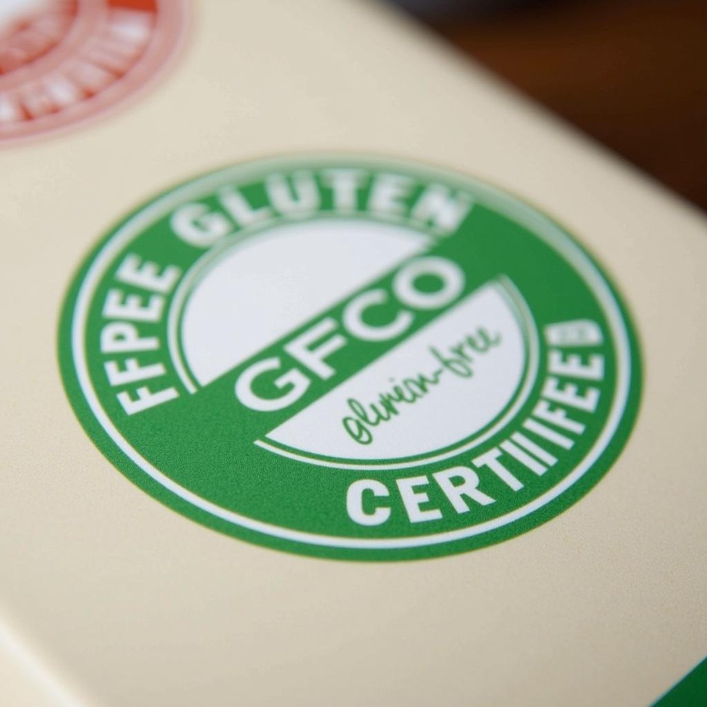 Gluten-Free Certification Logo Example