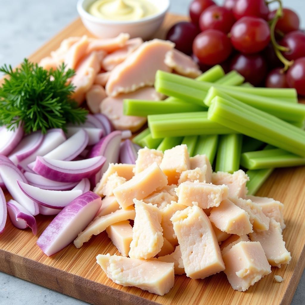 Gluten-Free Chicken Salad Ingredients