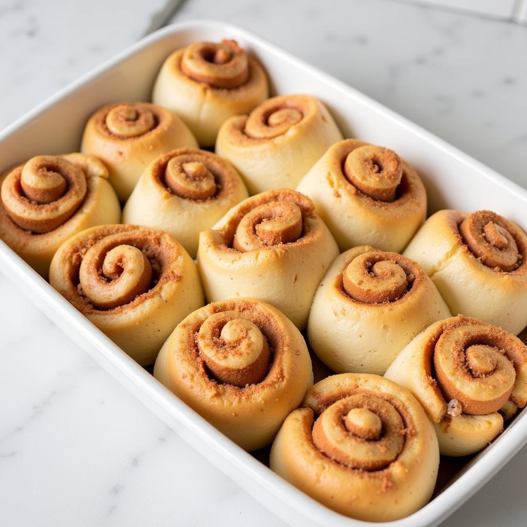 Baking Frozen Gluten-Free Cinnamon Rolls