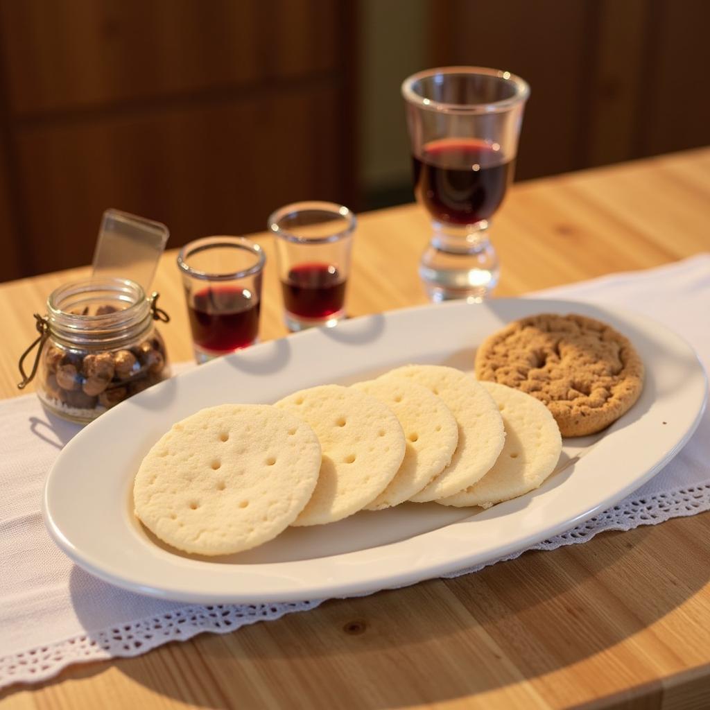 Gluten-Free Communion Set with Wafers and Juice