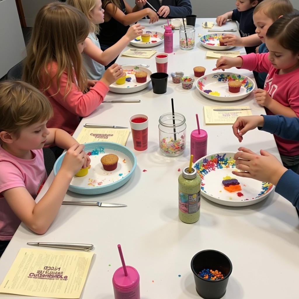 Gluten-Free Cupcake Decorating Station