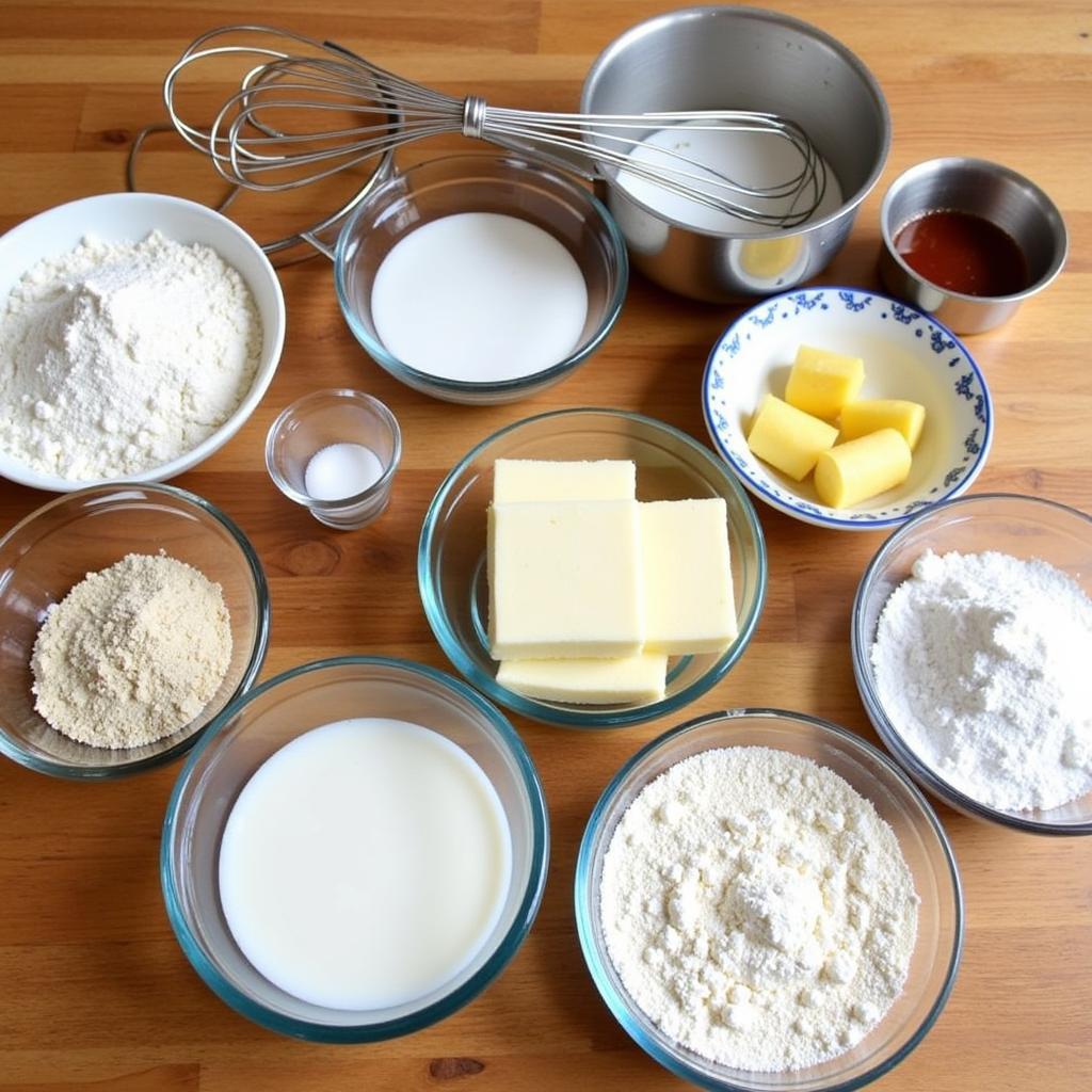 Gluten Free and Dairy Free Baking Ingredients