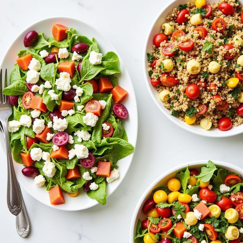 Various Gluten-Free Deli Salad Options