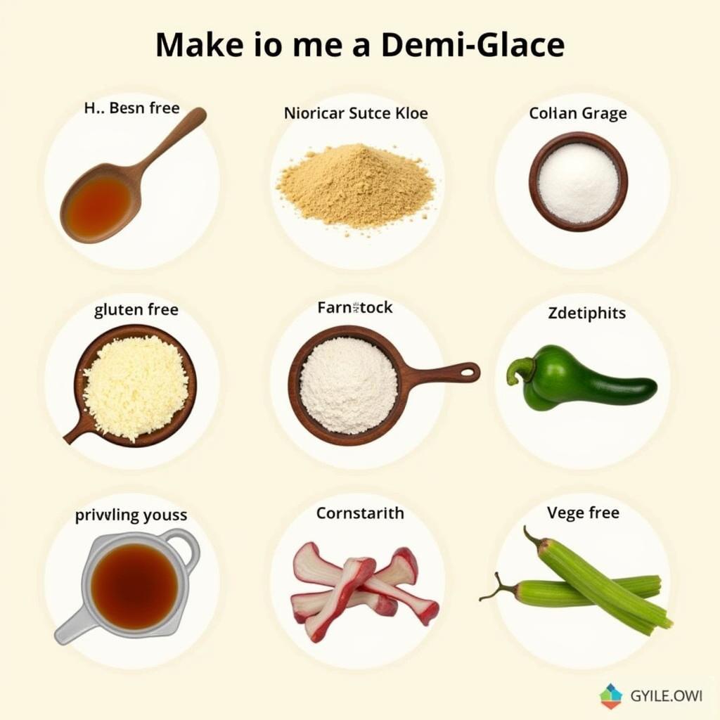 Gluten-Free Demi-Glace Ingredients