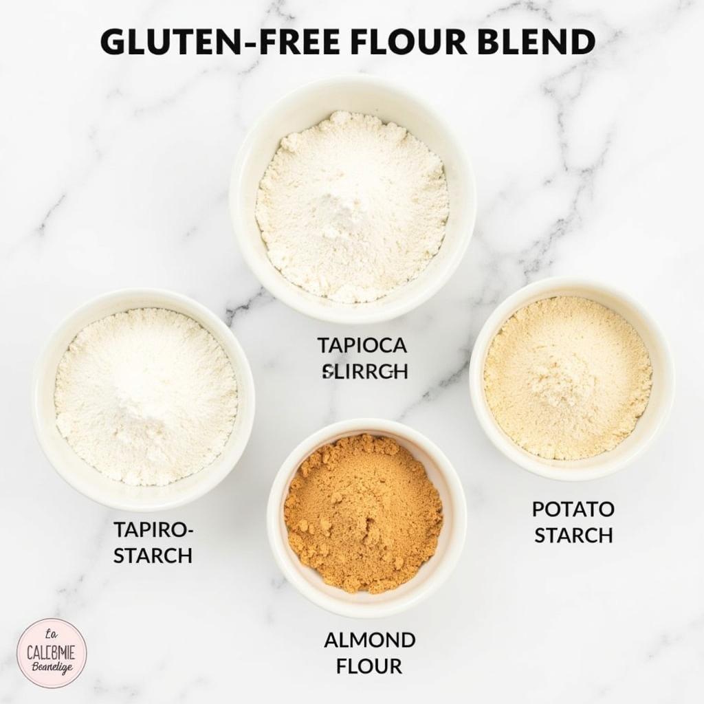 Gluten-Free Flour Blends for Polvorones