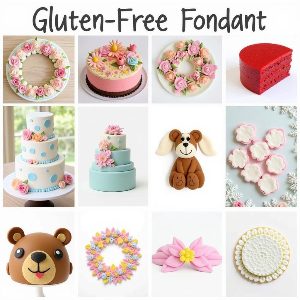 Creative Gluten-Free Fondant Decorations