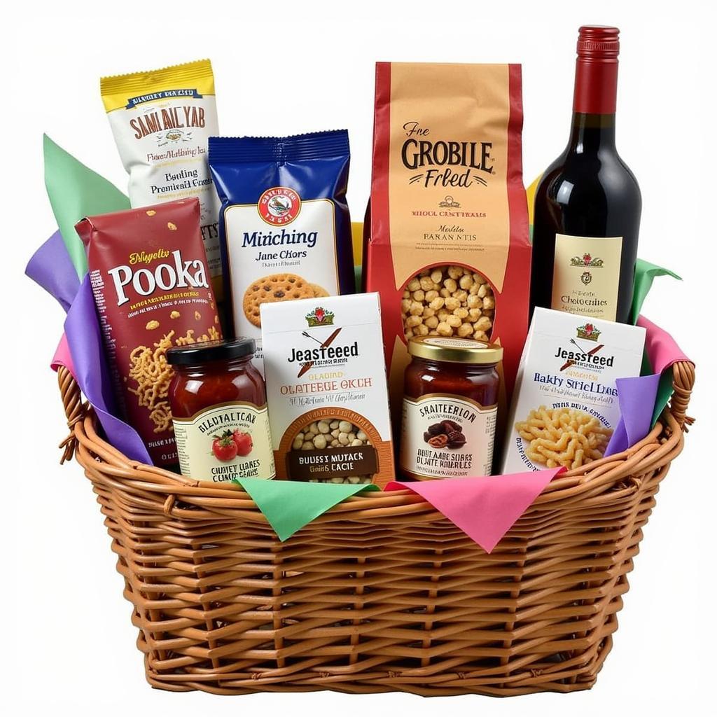 Gluten-Free Gift Basket Ideas with Various Treats and Products