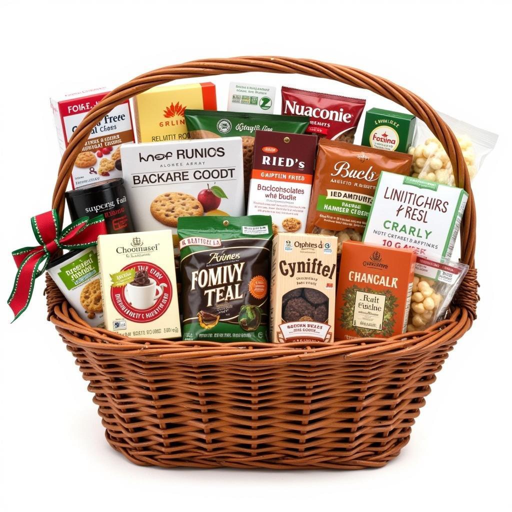 Gluten-Free Holiday Gift Basket with Assorted Treats