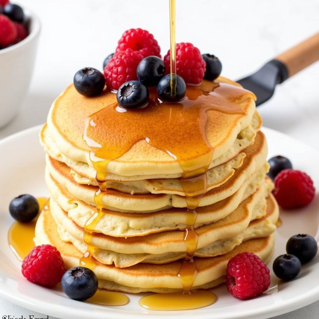 Fluffy Gluten-Free Masa Flour Pancakes