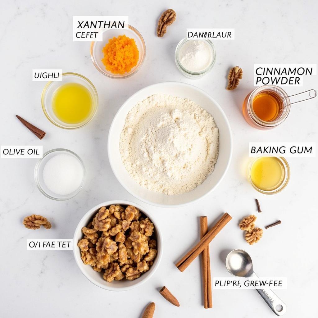 Gluten-Free Melomakarona Ingredients