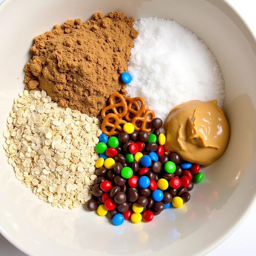 Gluten-Free Monster Cookie Mix Ingredients