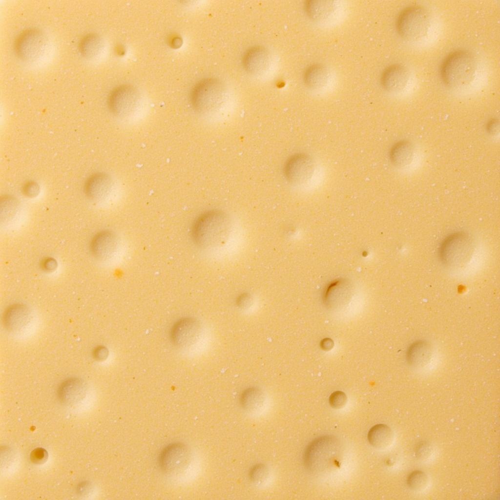 Close-up of gluten-free oat matzo, showing its texture and slightly golden color.