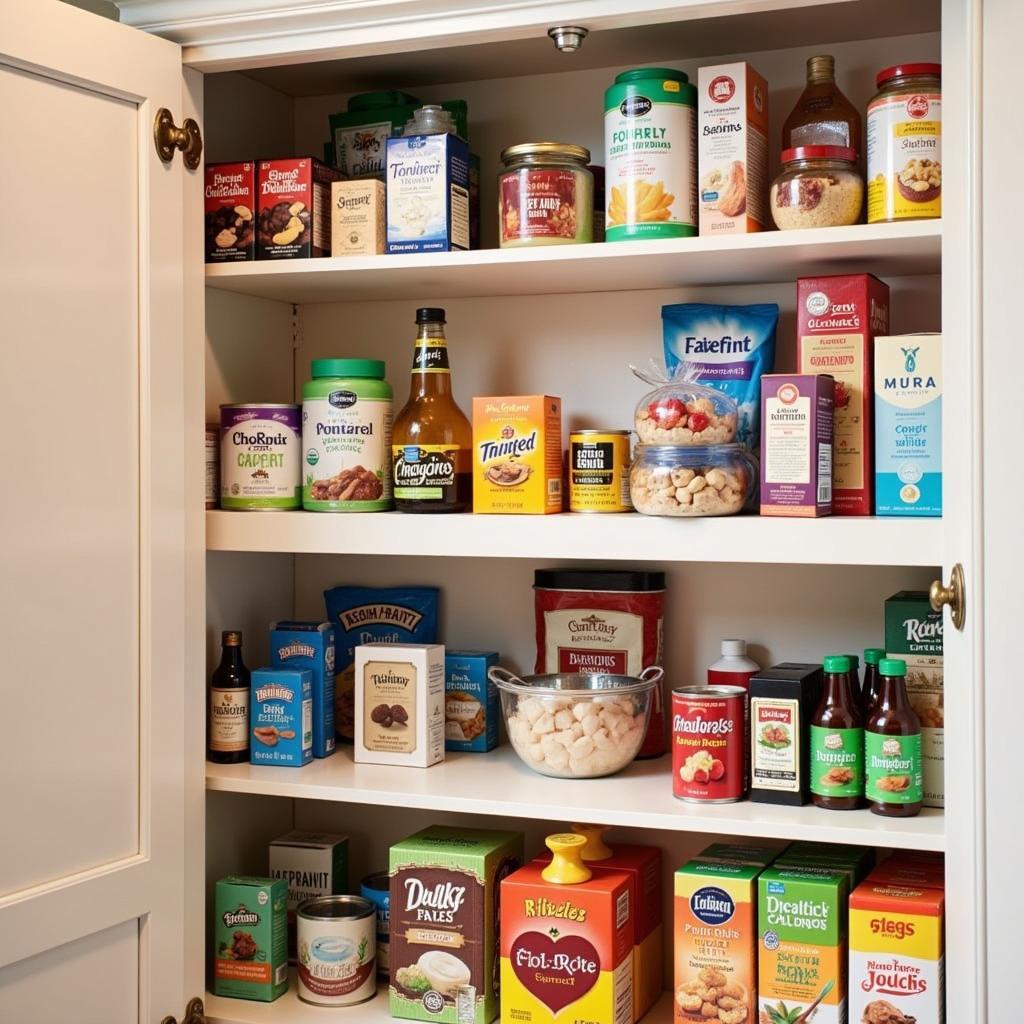 Gluten-Free Pantry Stocked with Monthly Club Items