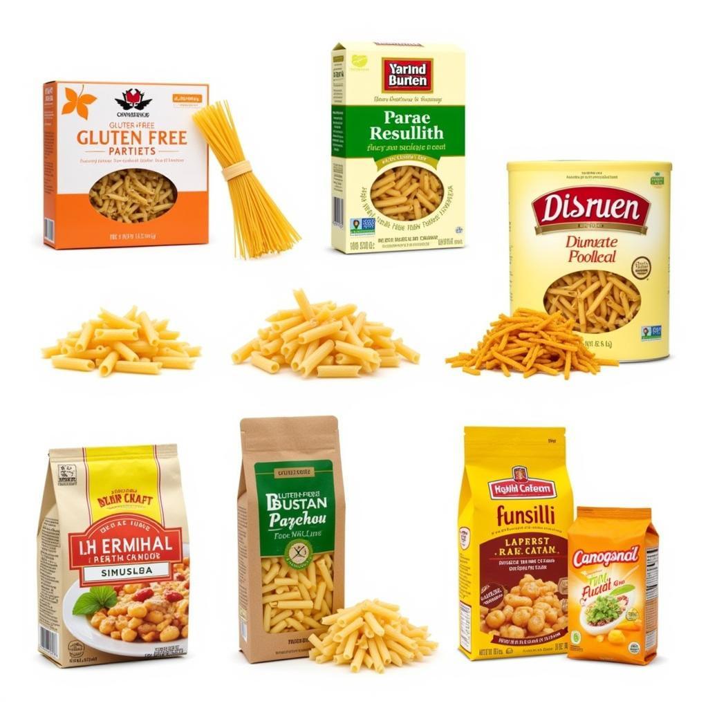 Various Types of Gluten-Free Pasta