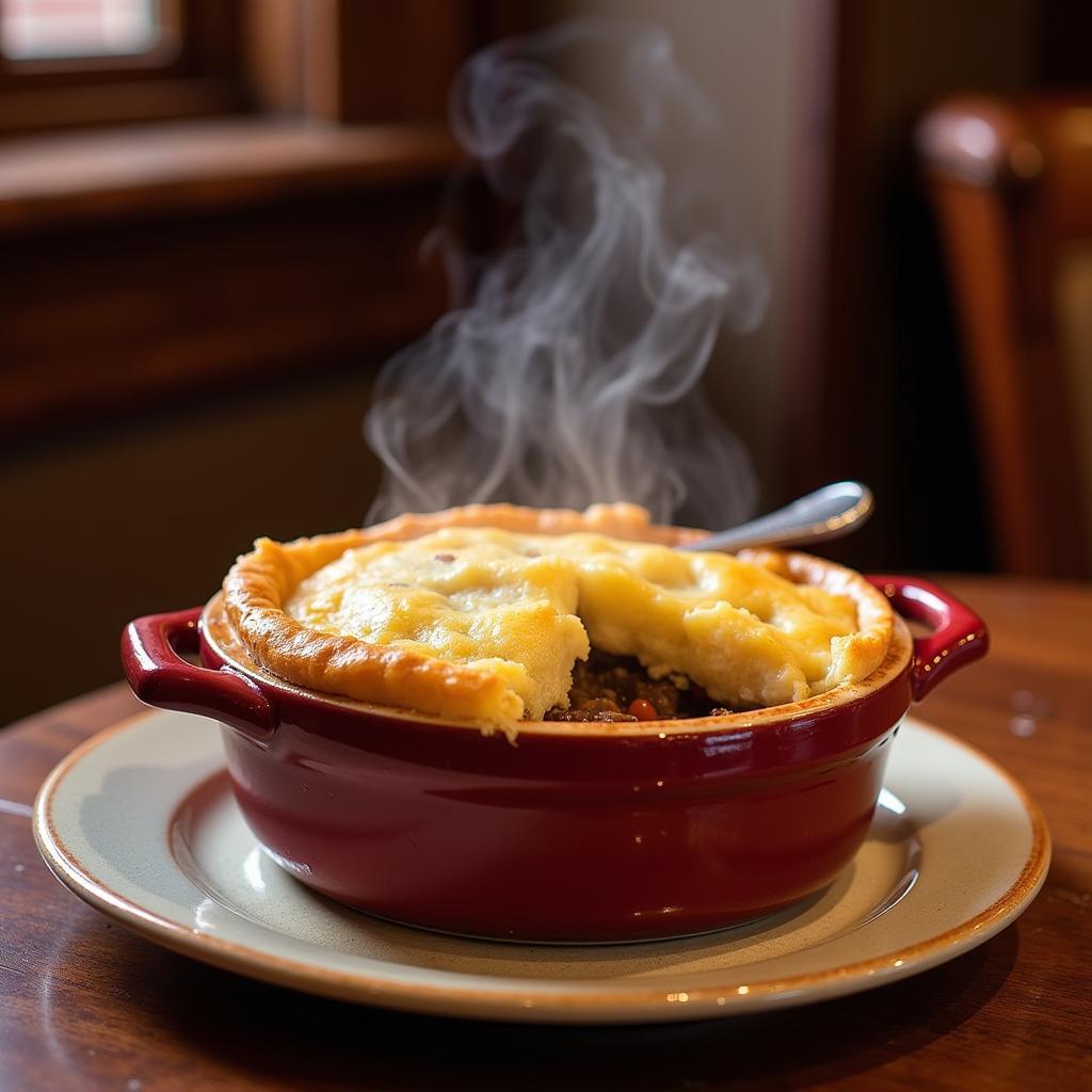 Gluten-Free Shepherd's Pie at Three Broomsticks