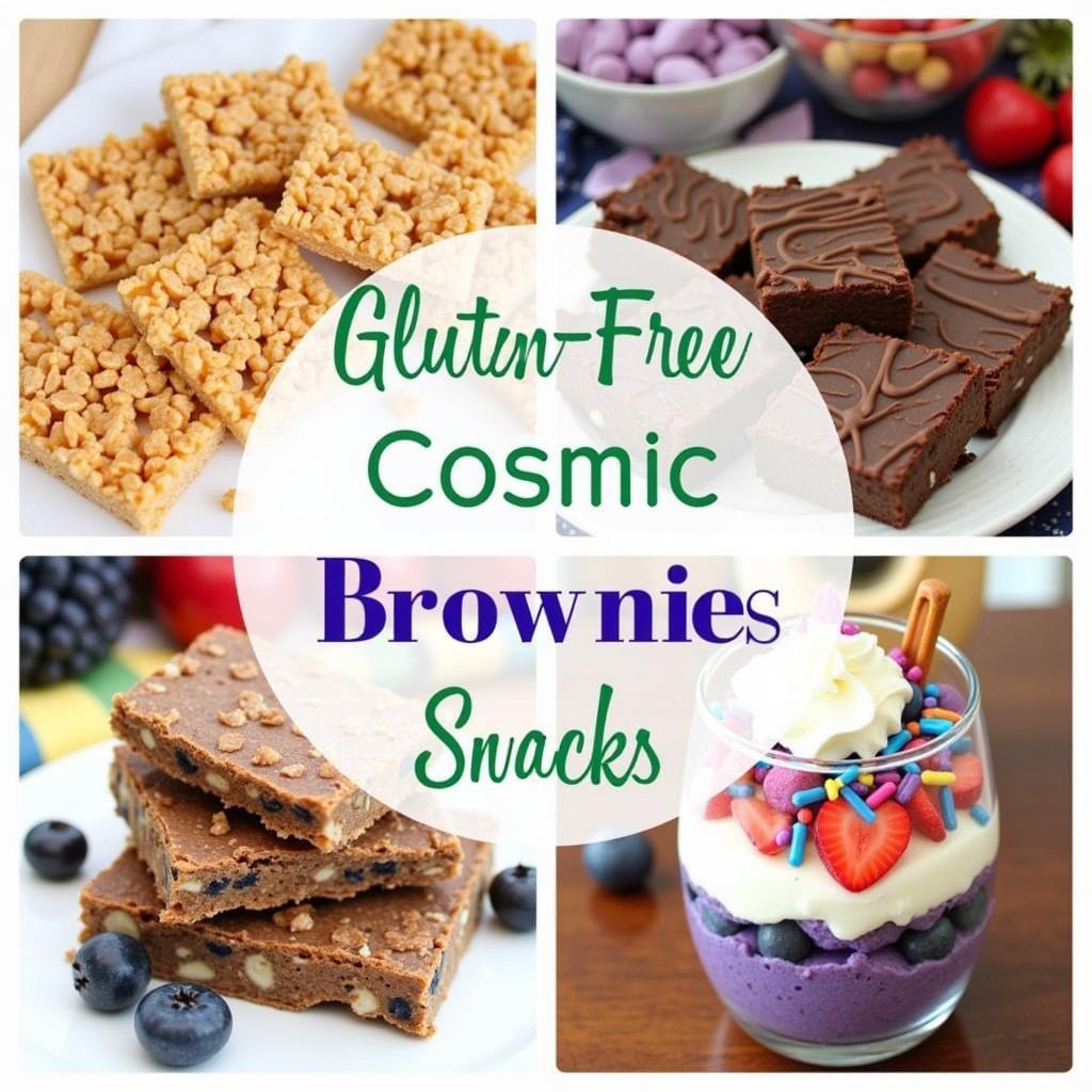 Gluten-Free Snack Ideas for Cosmic Brownie Lovers