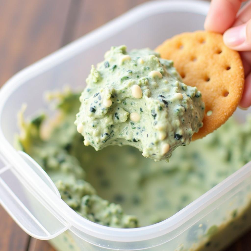 Storing Leftover Gluten-Free Spinach Dip