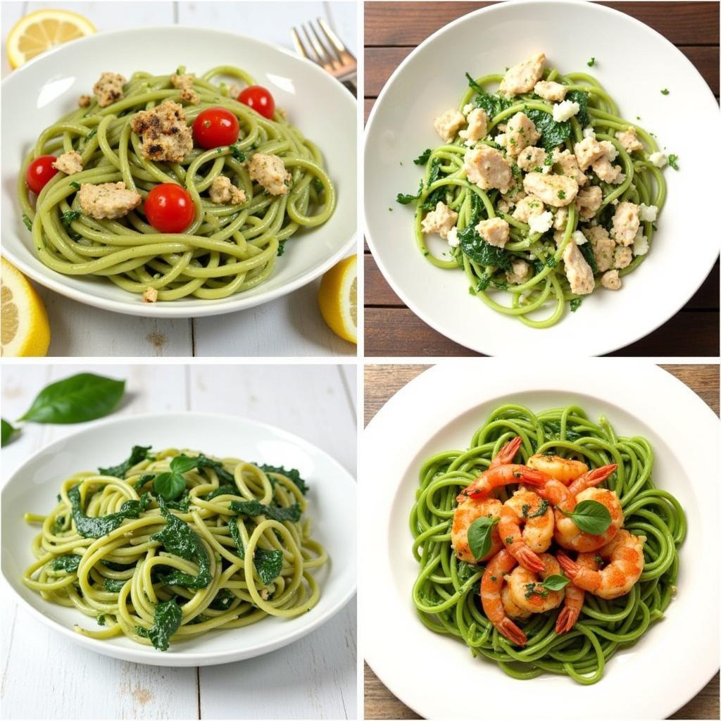 Delicious Gluten-Free Spinach Fettuccine Dishes