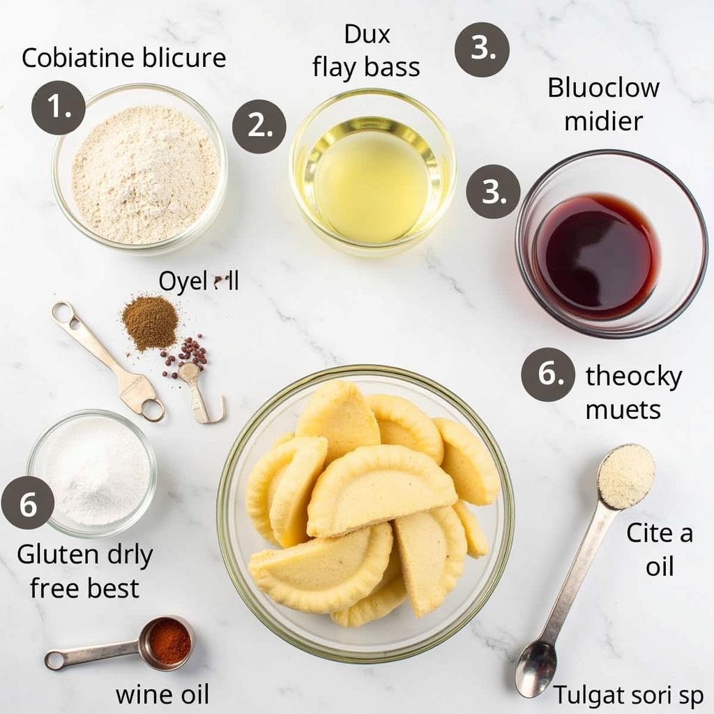 Ingredients for Making Gluten-Free Taralli