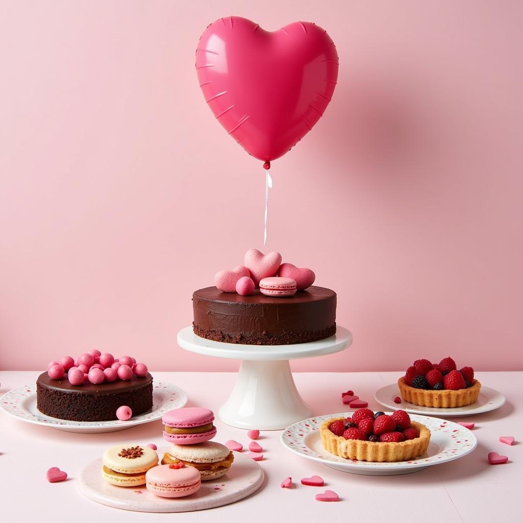 Selection of Gluten-Free Valentine's Day Desserts