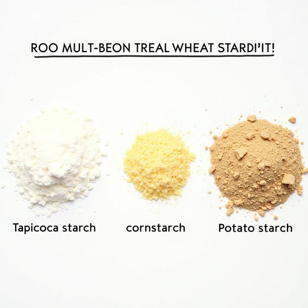 Gluten-Free Wheat Starch Substitutes