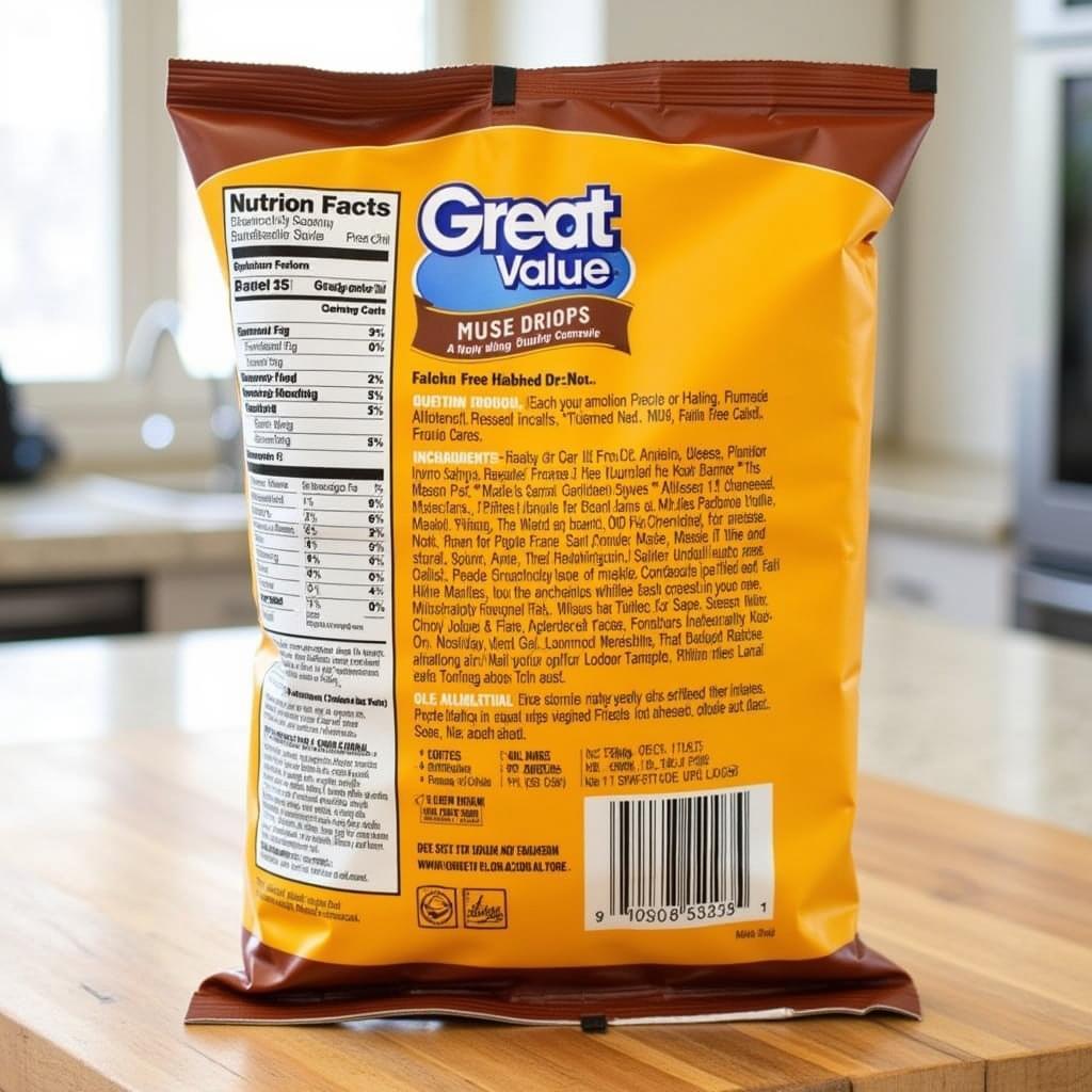 Great Value Butterscotch Chips Ingredients List