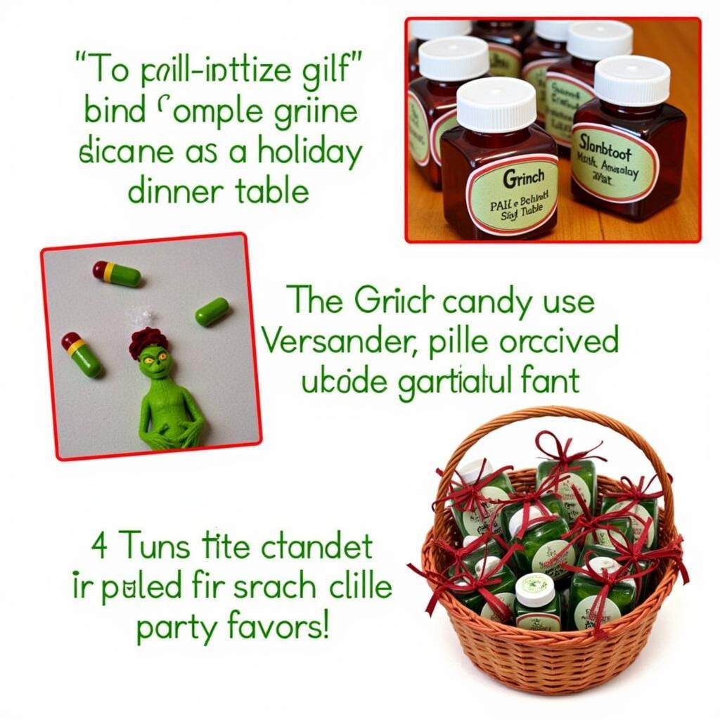 Grinch Pills Creative Uses