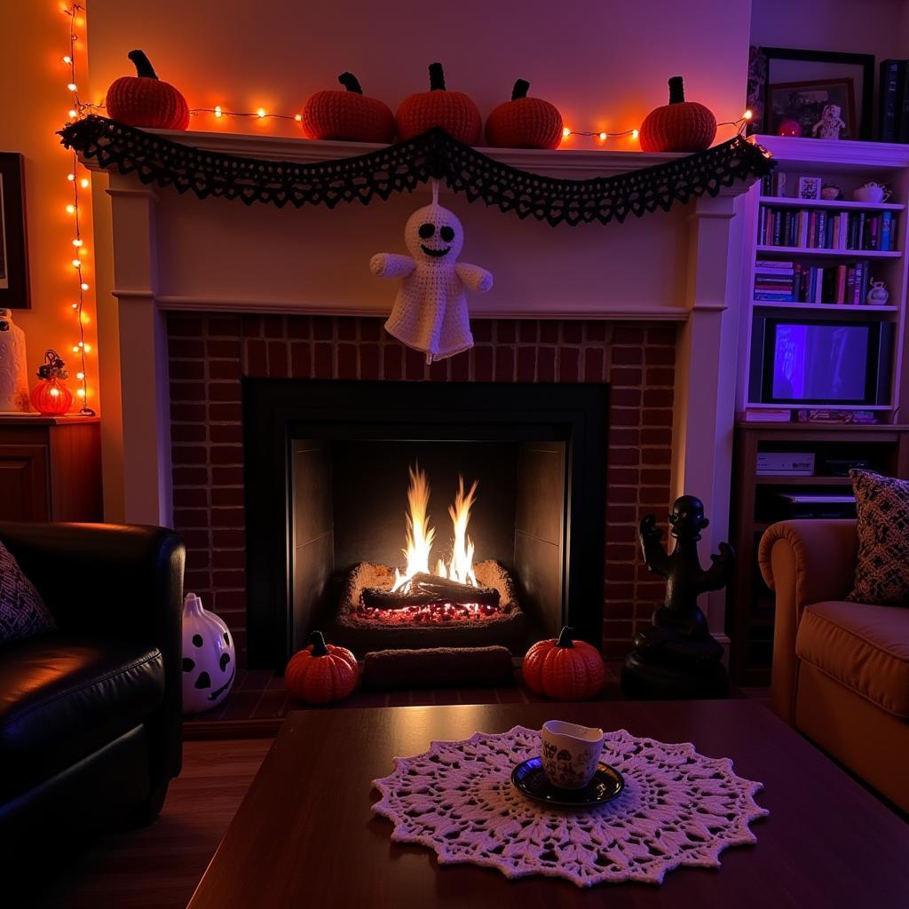 Halloween Crochet Decorations