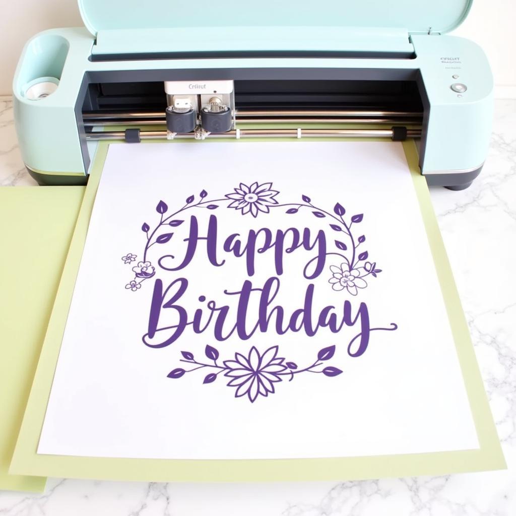 Happy Birthday SVG Cricut Design