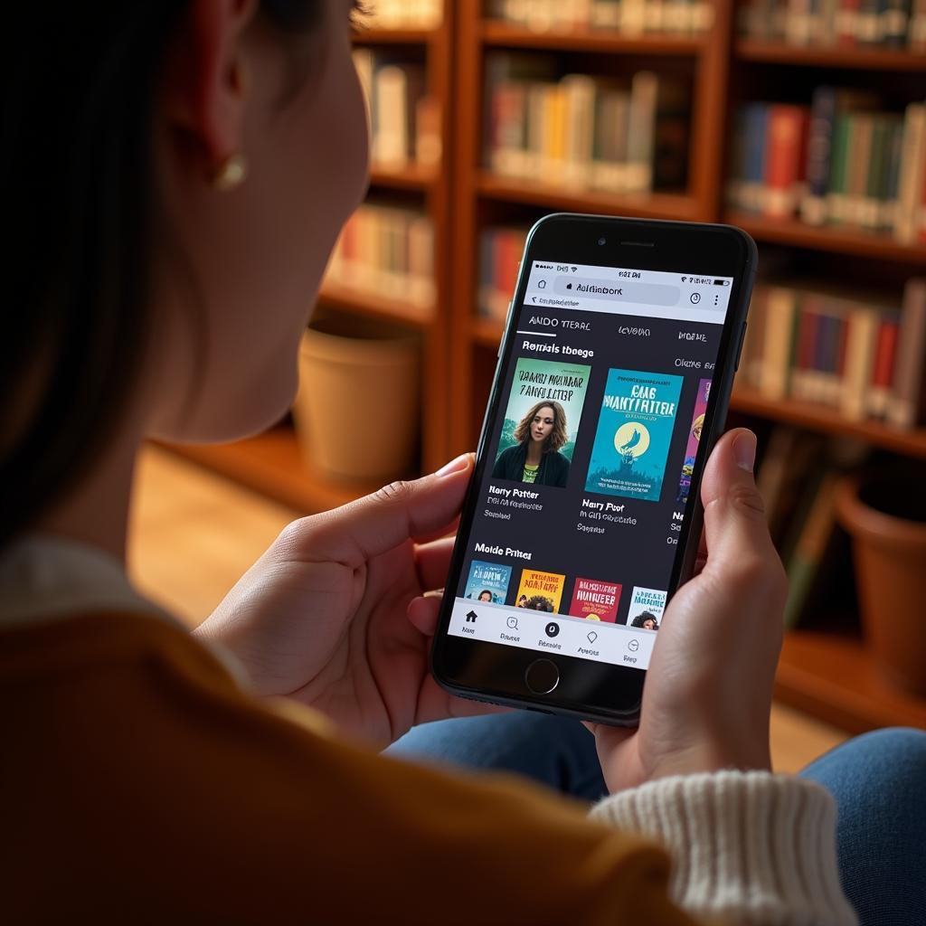 Accessing Harry Potter Audiobooks through Your Local Library