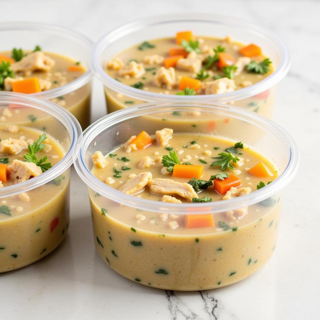 Healthy Dairy-Free Meal Prep Containers