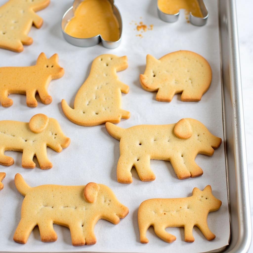 Homemade Dairy-Free Animal Crackers