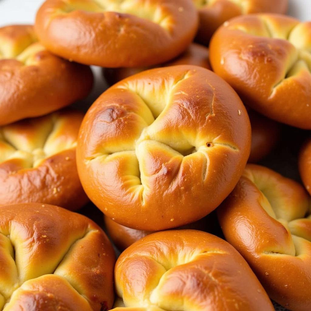 Homemade Gluten-Free Pretzel Buns