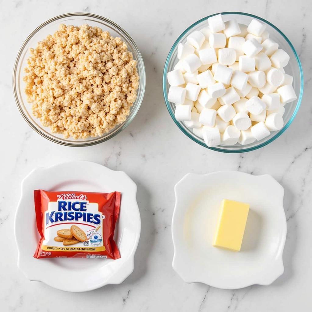 Homemade Rice Krispies Treats Ingredients